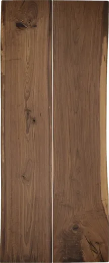 Table no. 0017, walnut, 260 cm, from above