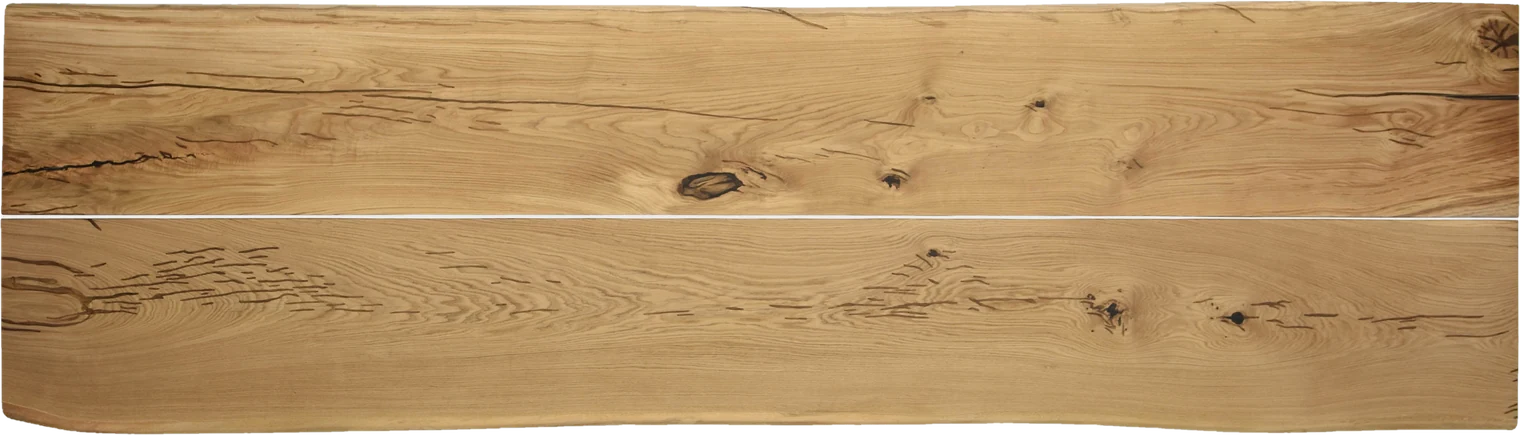 Elegante n. 0027, rovere, 380 cm, dall’alto