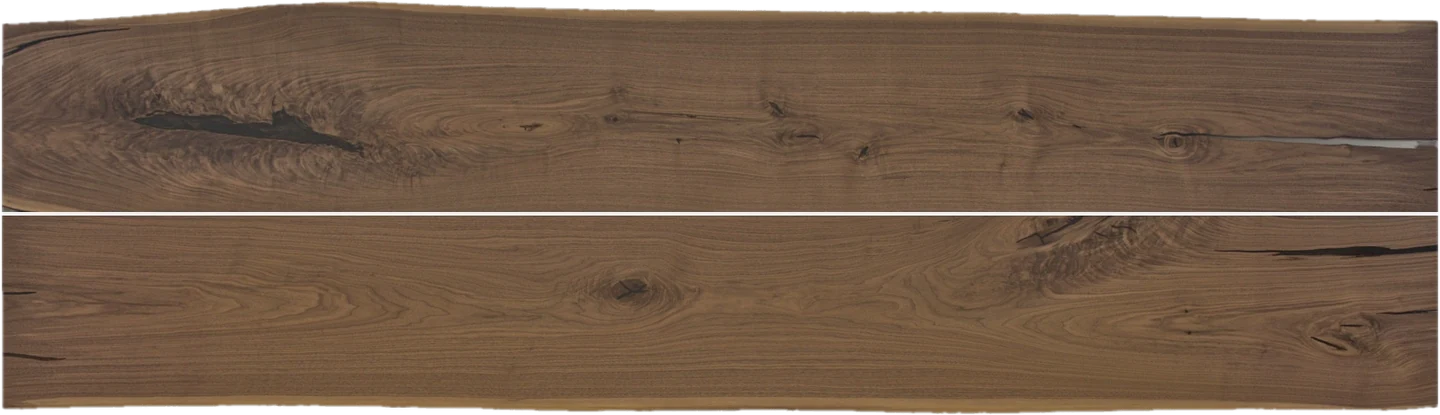 Elegante n. 0085, noce, 360 cm, dall’alto